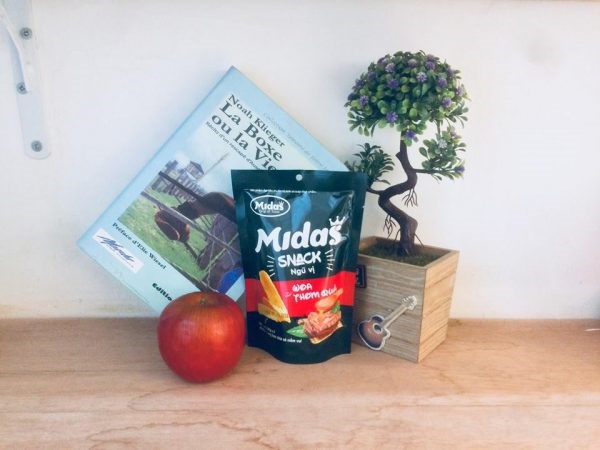 MIDASS SNACK NGŨ VỊ ĐÁNH THỨC NĂM GIÁC QUAN CỦA BẠN NGAY LẦN ĐẦU THƯỞNG THỨC