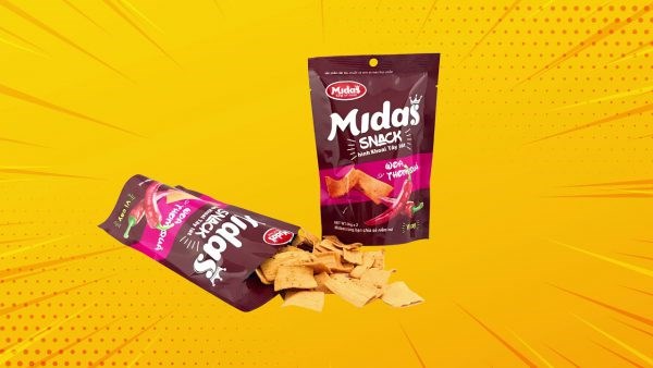 BÙNG NỔ VỚI VỊ CAY LAN TỎA CỦA SNACK KHOAI TÂY LÁT VỊ CAY CỦA MIDASS