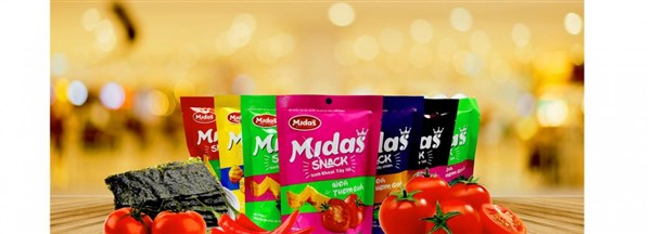 MIDASS – THƯƠNG HIỆU SNACK NGÀY CÀNG ĐƯỢC ƯA CHUỘNG TRÊN THỊ TRƯỜNG